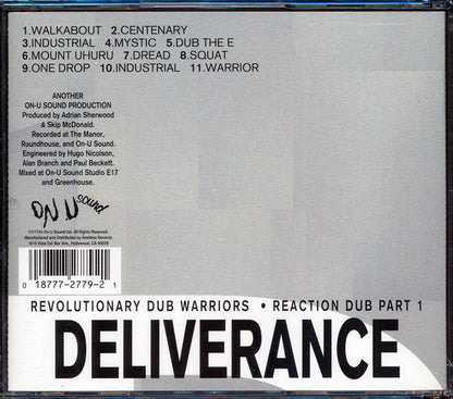 Revolutionary Dub Warriors - Reaction Dub Part 1: Deliverance Music CD