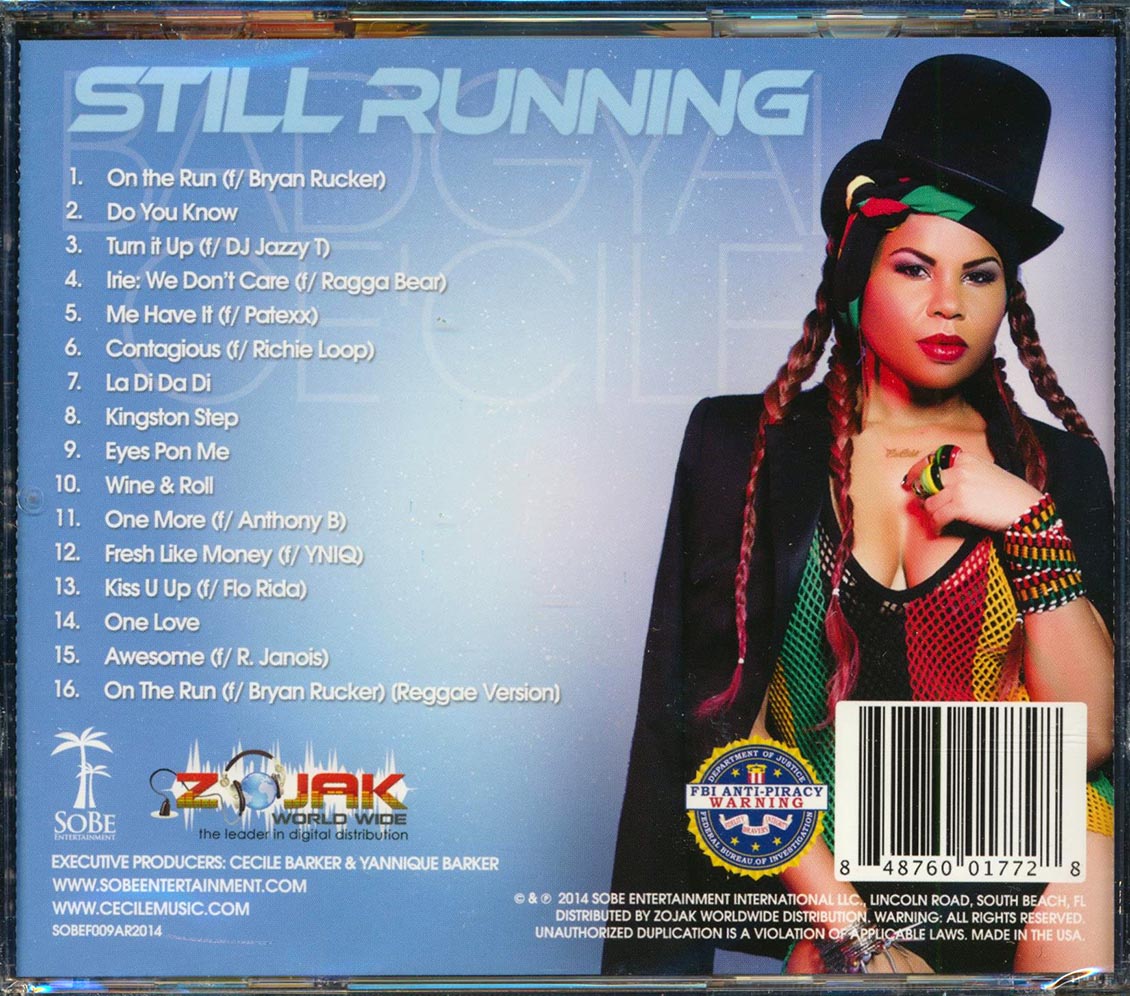 Cecile - Still Running Music CD