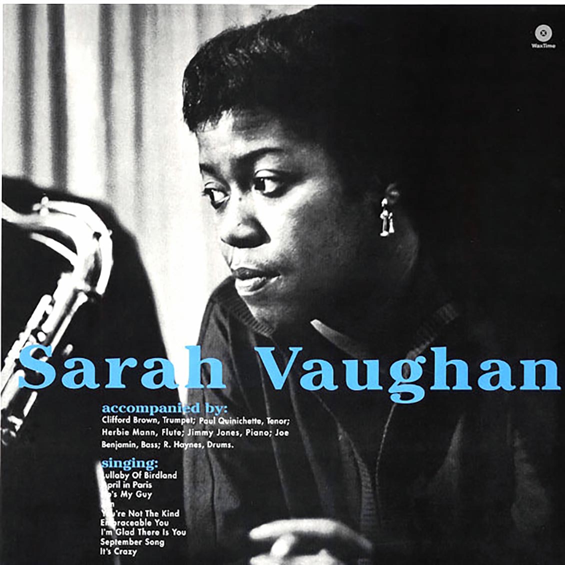 Sarah Vaughan - Sarah Vaughan With Clifford Brown (+bonus track) (ltd. ed.) (180g) Vinyl Record