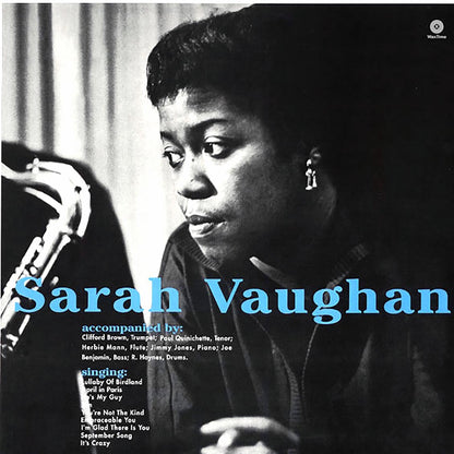 Sarah Vaughan - Sarah Vaughan With Clifford Brown (+bonus track) (ltd. ed.) (180g) Vinyl Record