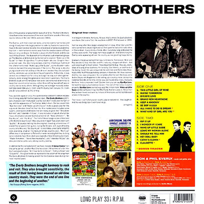 The Everly Brothers - The Everly Brothers (+4 bonus tracks) (180g) Vinyl Record