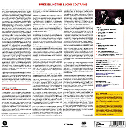 Duke Ellington, John Coltrane - Duke Ellington & John Coltrane (ltd. ed.) (180g) Vinyl Record