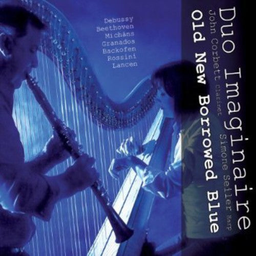 the album cover for Duo Imaginaire - Old New Borrowed Blue