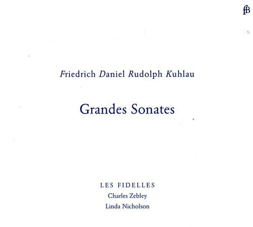 the album cover for Charles Zebley - Grandes Sonates