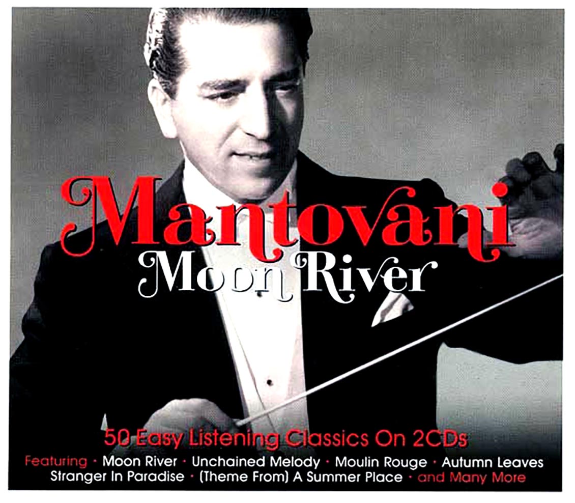 Mantovani - Moon River (50 tracks) (2xCD) (deluxe 3-fold digipak) Music CD