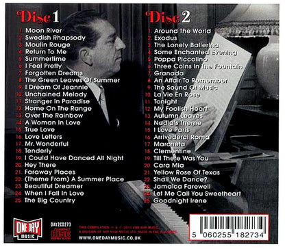 Mantovani - Moon River (50 tracks) (2xCD) (deluxe 3-fold digipak) Music CD
