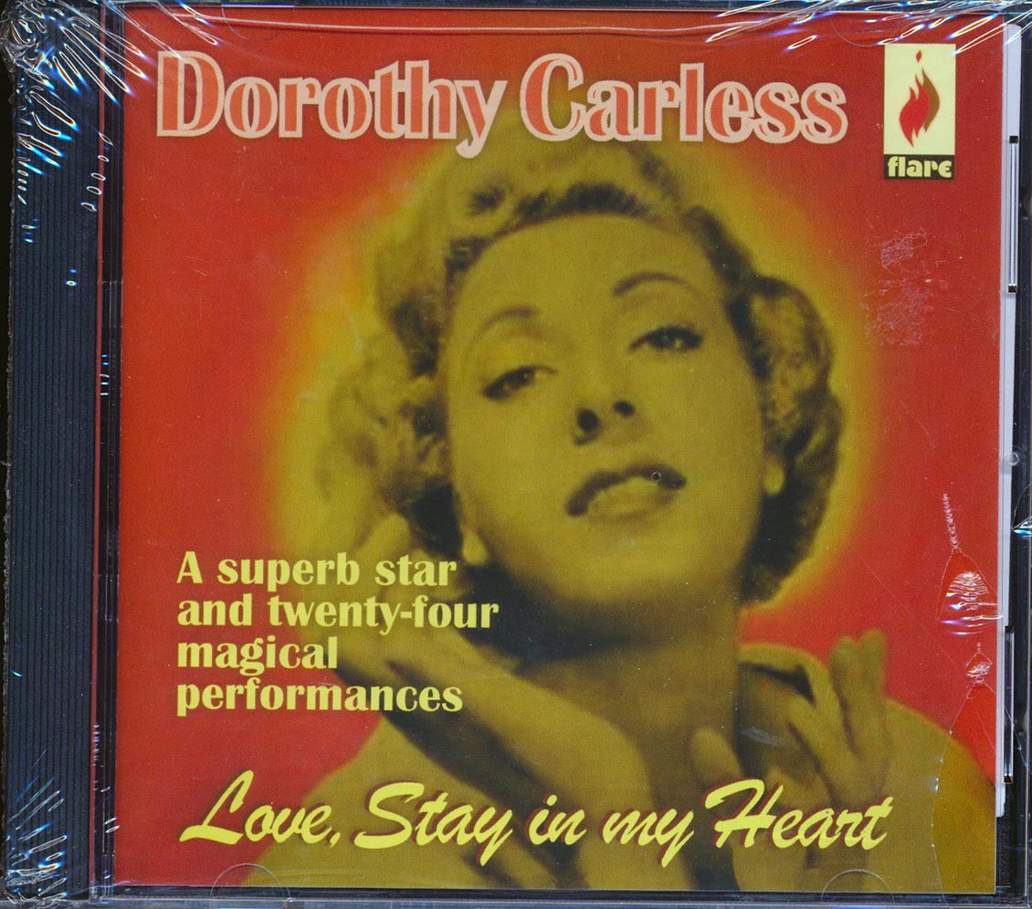 Dorothy Carless - Love, Stay In My Heart (24 tracks) Music CD