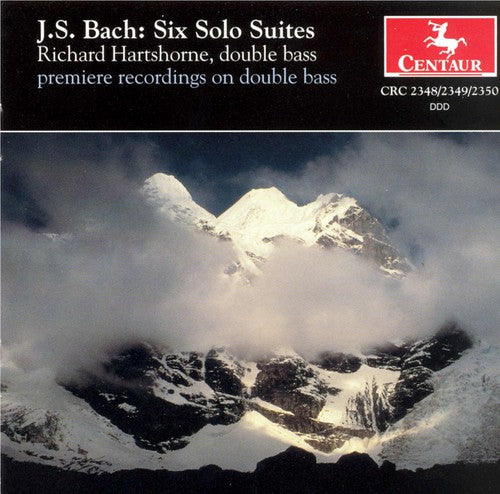 Bach / Hartshorne,richard - Six Cello Stes [arranged For Double Bass] - Music CD