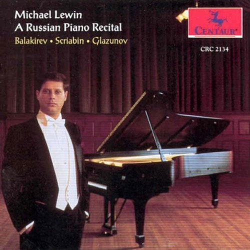 the album cover for Michael Lewin - Russian Piano Recital