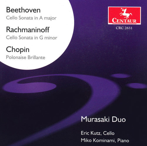 Beethoven / Rachmaninoff / Chopin / Murasaki Duo - Cello Sonatas / Polonaise Brillante - Music CD