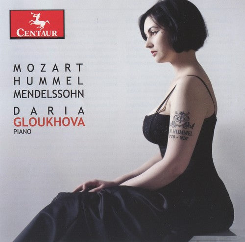 the album cover for Daria Gloukhova - Piano Music