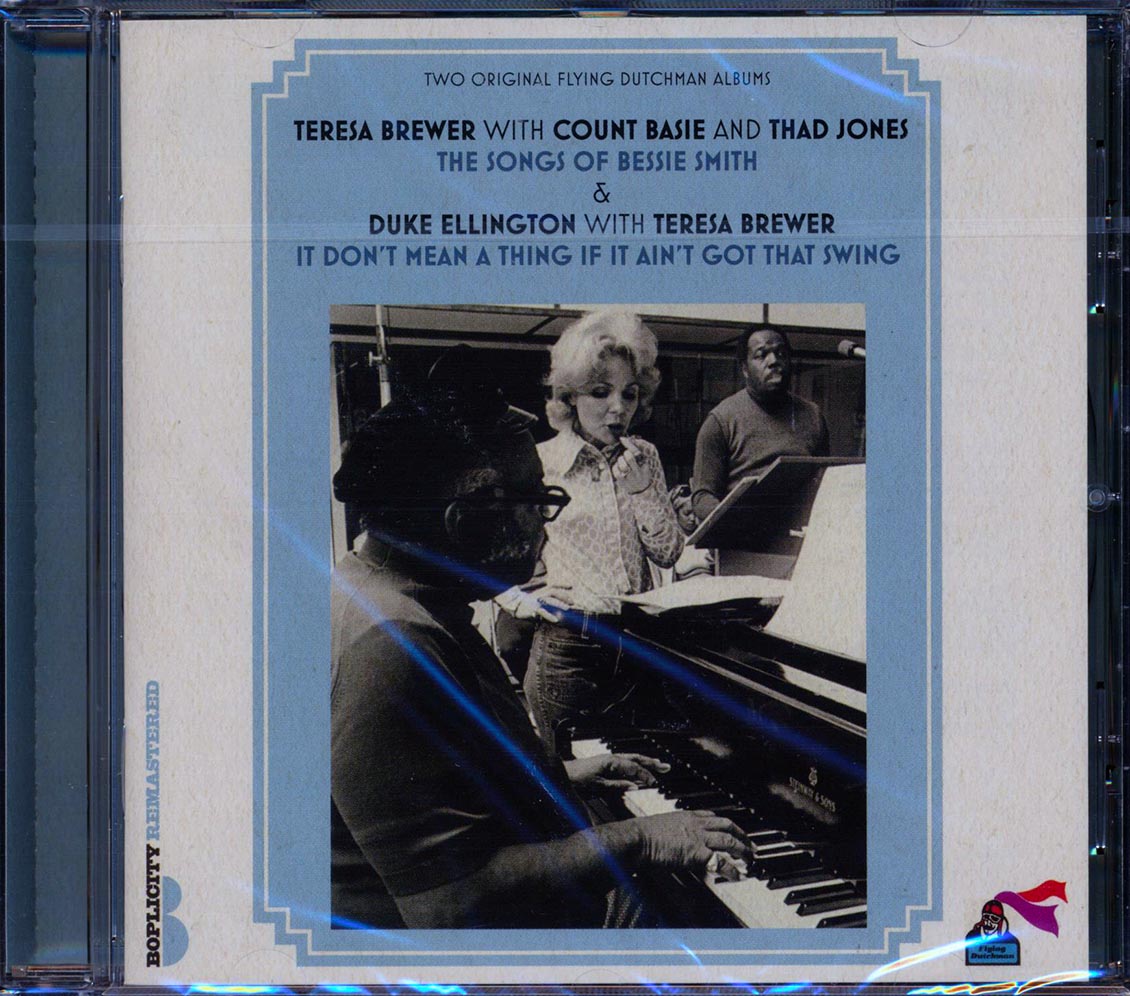 Teresa Brewer - The Songs Of Bessie Smith + It Don't Mean A Thing If It Ain't Got That Swing (20 tracks) Music CD