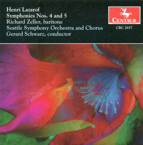 Lazarof / Zeller / Schwarz / Seattle So - Symphony 4 & 5 - Music CD