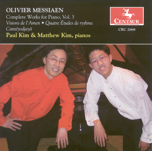 Messiaen / Kim,paul / Kim,matthew - Visions De L'amen For 2 Pianos / Quatre Etudes - Music CD