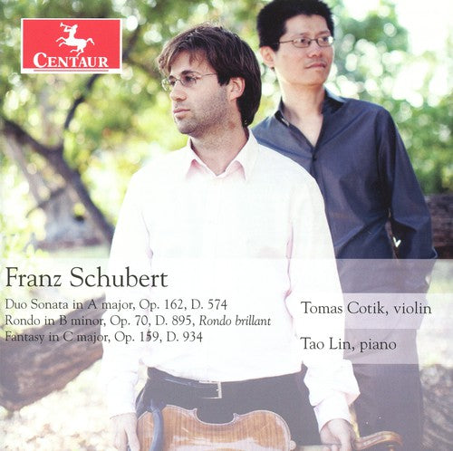 Schubert / Cotik / Lin - Duo Sonata In A Major Op 162 D 574 - Music CD