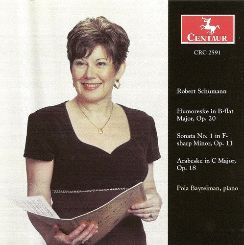 the album cover for Pola Baytelman - Humoreske / Sonata / Arabeske