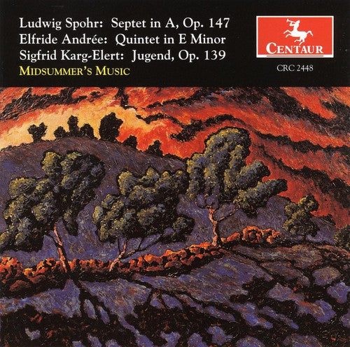 the album cover for Midsummer's Music - Septet in a Op 147 (1843) / Quintet in E minor
