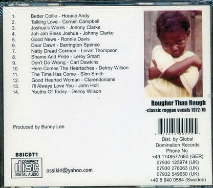 Linval Thompson, Johnny Clarke, Slim Smith, Etc. - Rougher Than Rough: Classic Reggae Vocals 1972-1976 Music CD