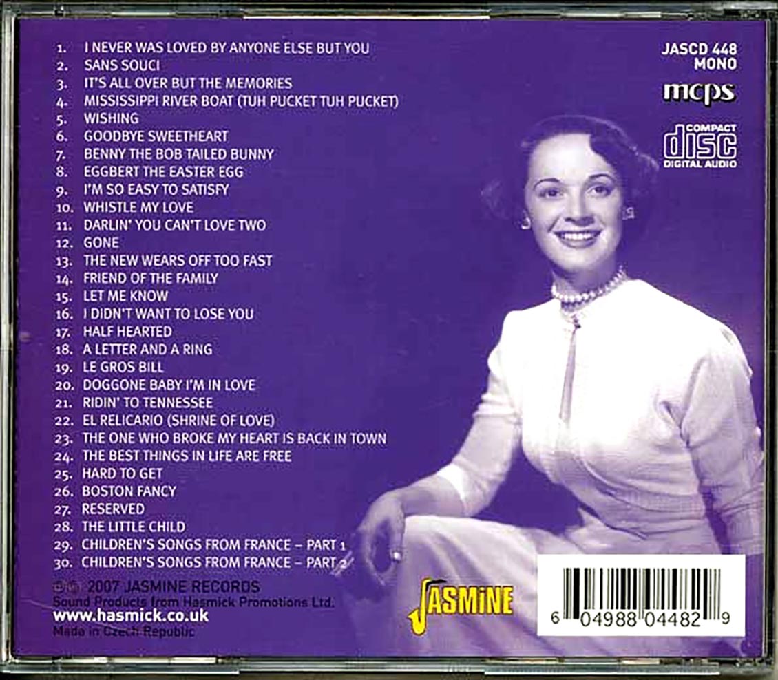 Gisele Mackenzie - Hard To Get Music CD