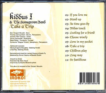 Kiddus I - Take A Trip Music CD