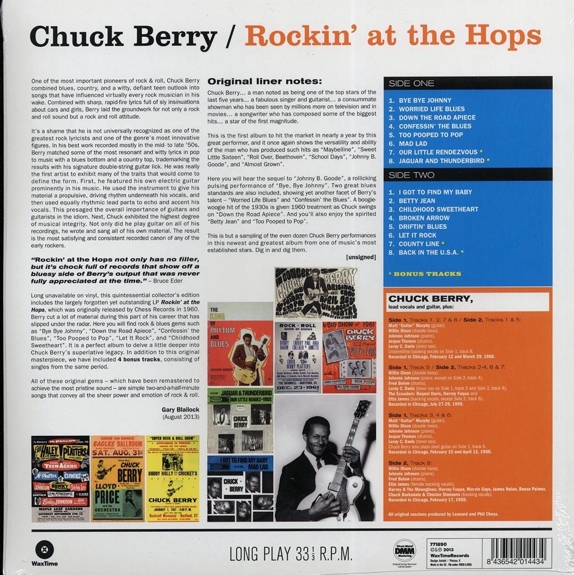 Chuck Berry - Rockin' At The Hops (ltd. ed.) (180g) Vinyl Record