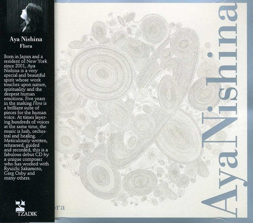 the album cover for Aya Nishina - Flora