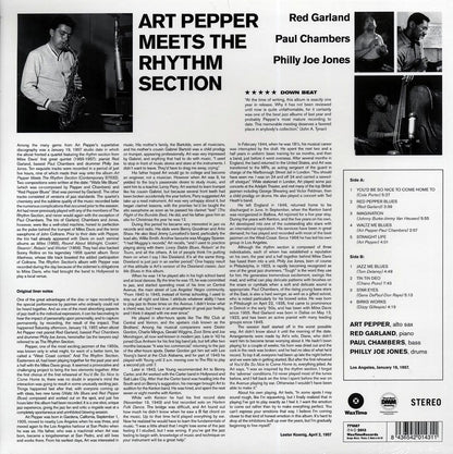Art Pepper - Art Pepper Meets The Rhythm Section (ltd. ed.) (180g) Vinyl Record