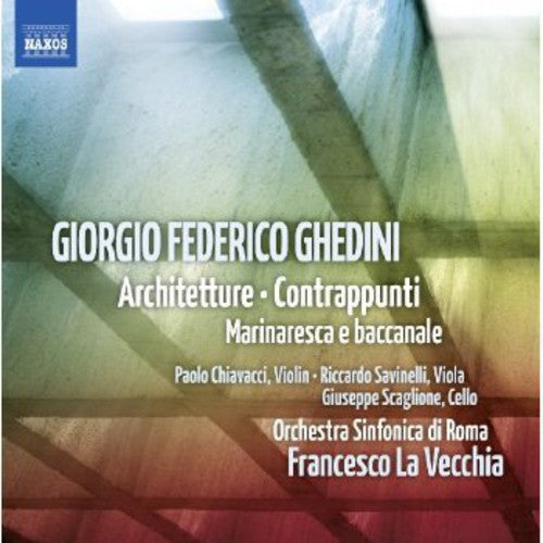 the album cover for G. MARTUCCI - Architetture Contrappunti Marinesca E Baccanale