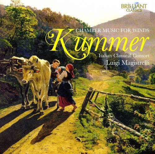 the album cover for Kummer / Magistrelli / Italian Classical Consort - Chamber Music for Winds