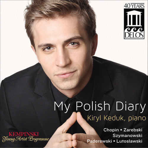 the album cover for Kiryl Keduk - My Polish Diary