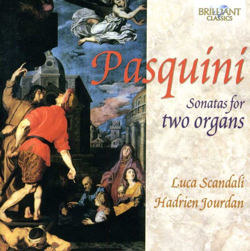 the album cover for Luca Scandali - Sonatas for Two Organs