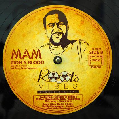 Earl Zero - Go To Zion (Extended Mix)  /  Nam - Zion Blood (Extended Mix) 12" Vinyl Record