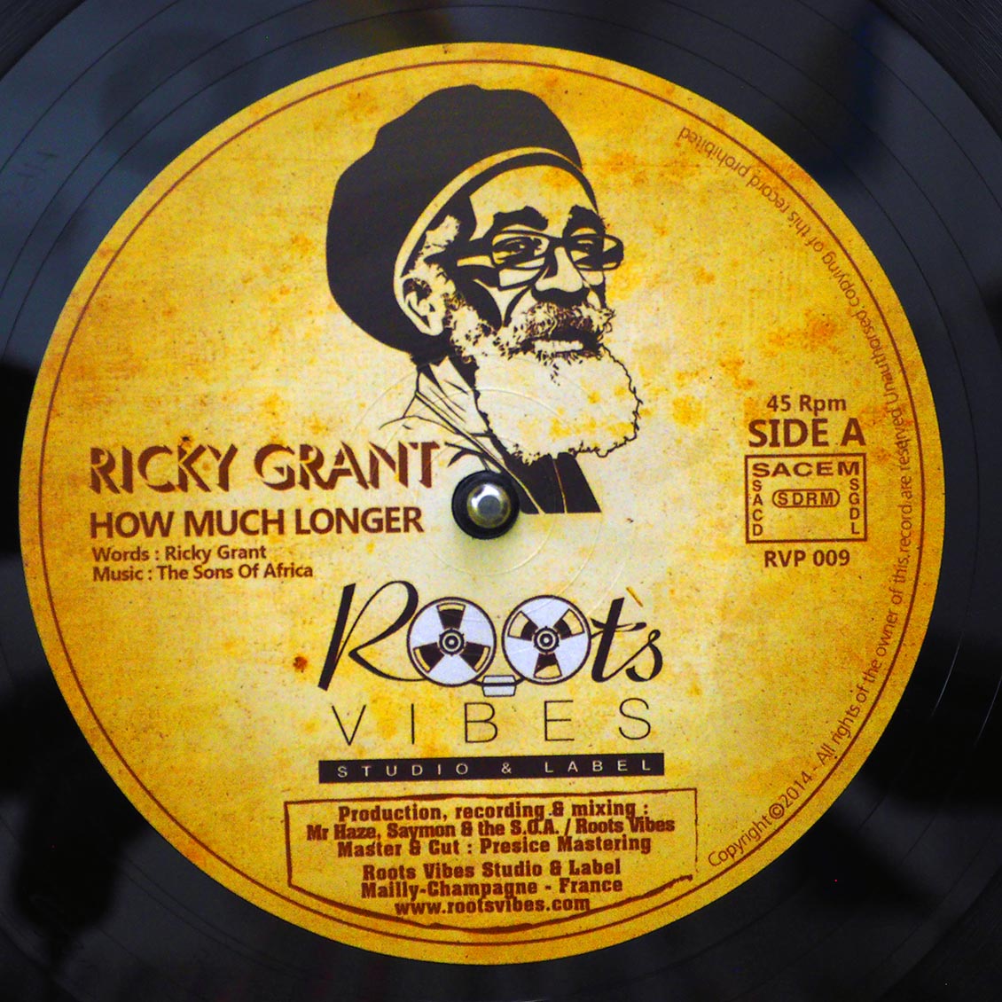 Ricky Grant - How Much Longer (Extended Mix)  /  The Strangers - Strange Music (Extended Mix) 12" Vinyl Record