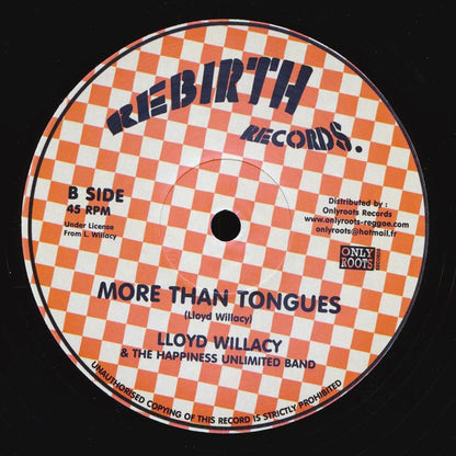 Lloyd Willacy - Bacra Massa (Extended Mix)  /  Lloyd Willacy - More Than Tongues (Extended Mix) 12" Vinyl Record