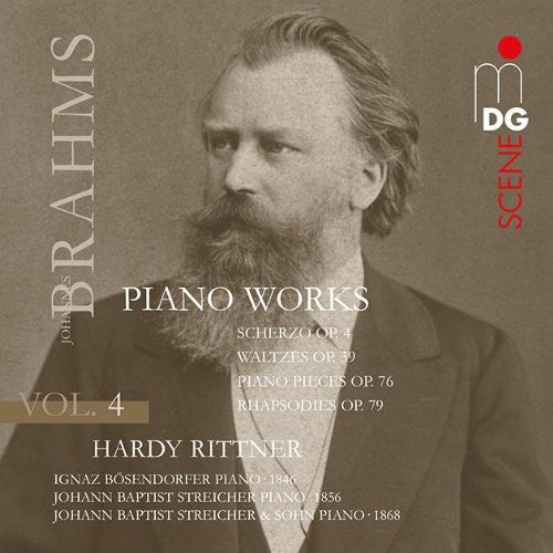 Brahms / Rittner,hardy - Complete Piano Music 4 - Super Audio CD