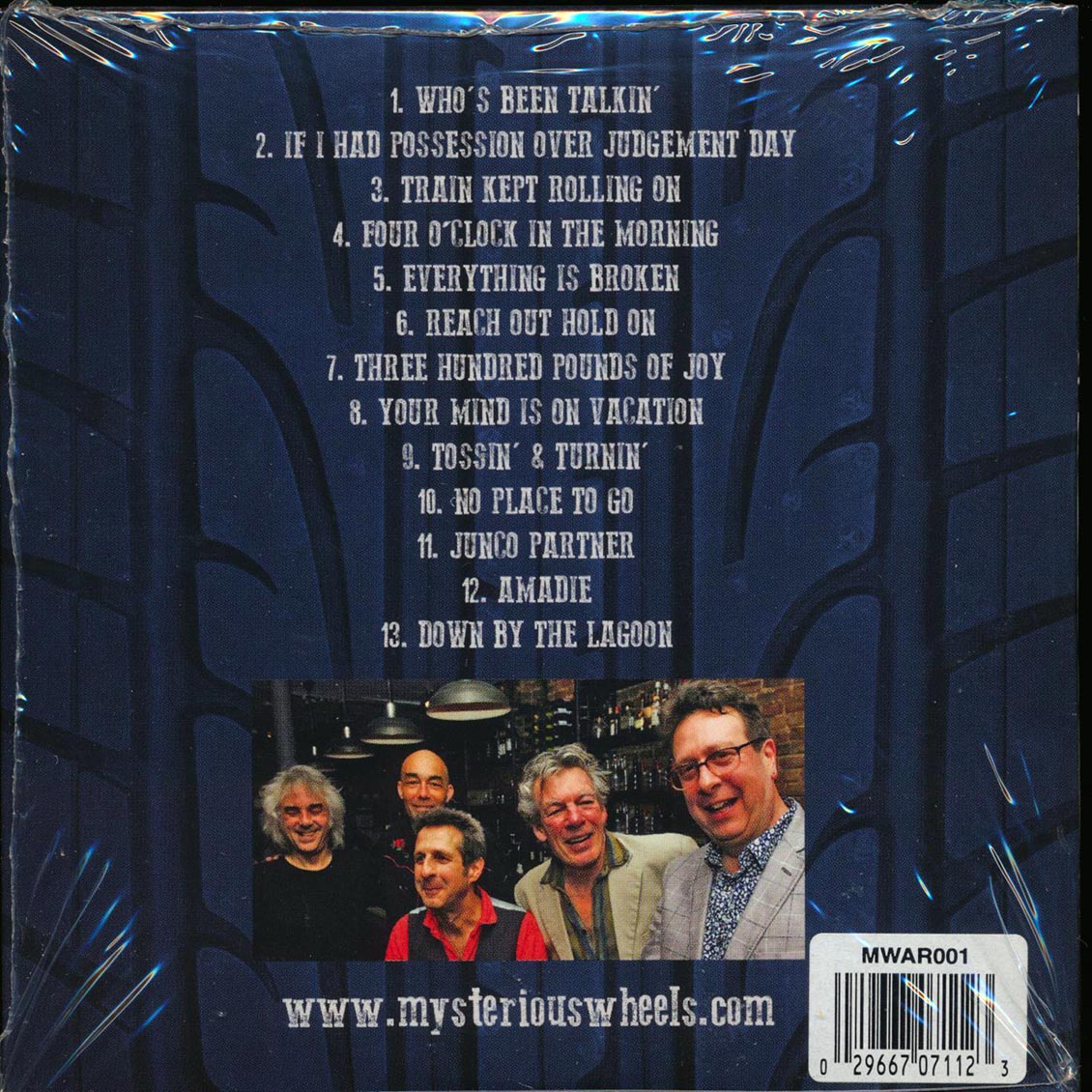 The Mysterious Wheels - Reach Out Hold On Music CD