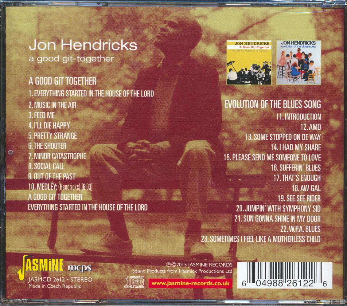 Jon Hendricks - A Good Git-Together Music CD