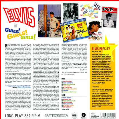 Elvis Presley - Girls! Girls! Girls! (+2 bonus tracks) (180g) Vinyl Record