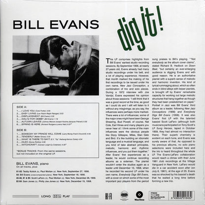 Bill Evans - Dig It! (ltd. ed.) (180g) Vinyl Record