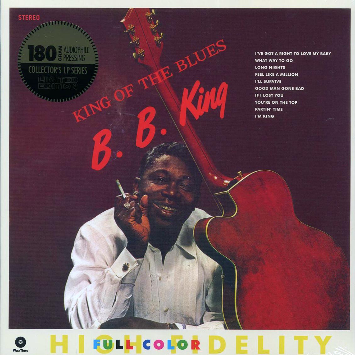 BB King - King Of The Blues (+bonus track) (ltd. ed.) (180g) Vinyl Record