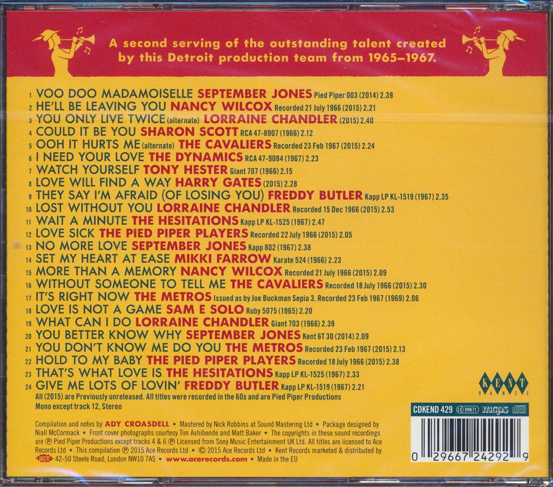 Various - Pied Piper: Follow Your Soul Music CD
