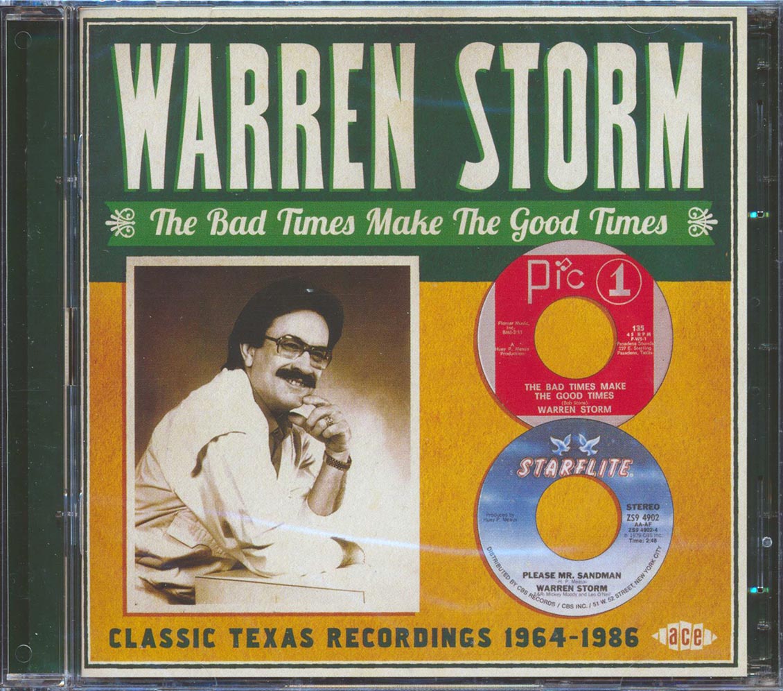 Warren Storm - The Bad Times Make The Good Times: Classic Texas Recordings 1964-1986 (44 tracks) (2xCD) Music CD
