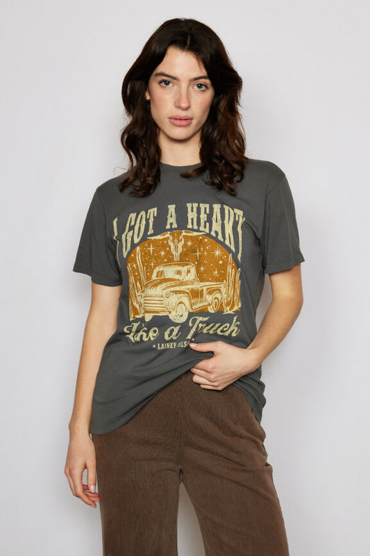 Lainey Wilson Heart Like a Truck Unisex Tee