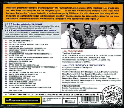 Four Freshmen - The Swingers + 4 Freshmen & 5 Trumpets Music CD