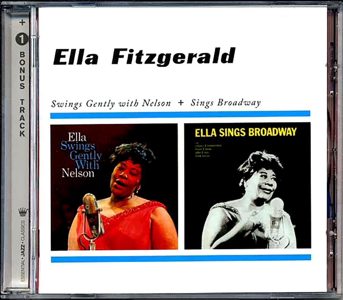 Ella Fitzgerald - Swings Gently With Nelson + Sings Broadway Music CD
