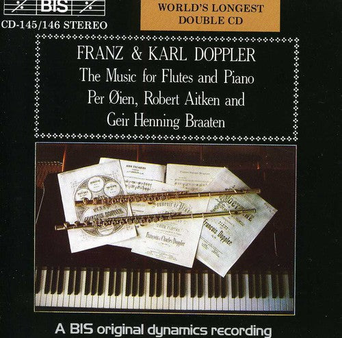 the album cover for Geir Henning Braaten - Music for Flute & Piano