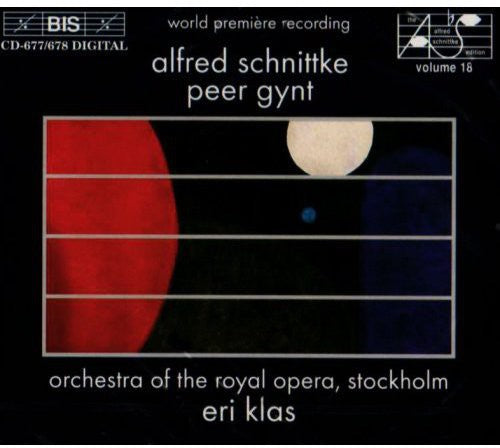 the album cover for Eri Klas - Peer Gynt