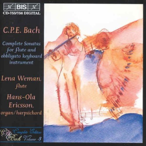 Bach,c.p.e. / Weman / Ericsson - Complete Sonatas For Flute - Music CD