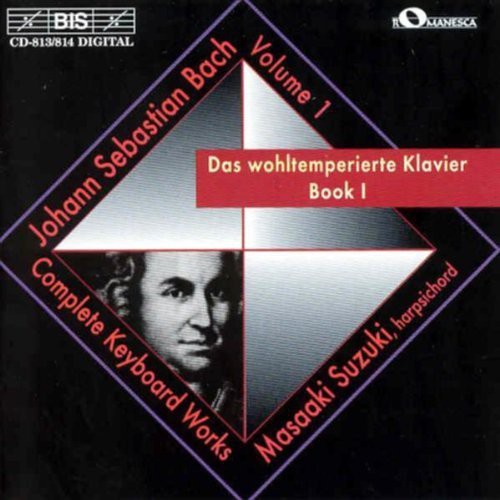 Bach / Suzuki - Well Tempered Clavier Book 1 - Music CD