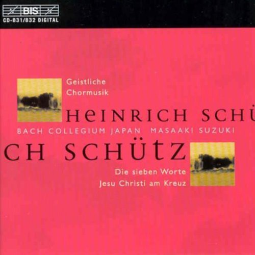 Schutz / Bach Collegium Japan, Suzuki - Geistliche Chormusik - Music CD